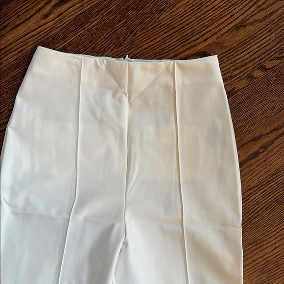 NBD White Wide Leg Pants High-Waisted Tailored - Picture 2 of 3
